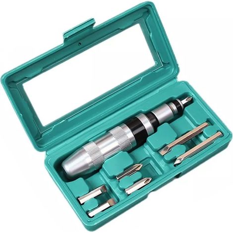 8-teiliges Schraubendreher-Bit-Set – Ratschenkompatibel – Chrom-Vanadium – Inklusive Aufbewahrungskoffer