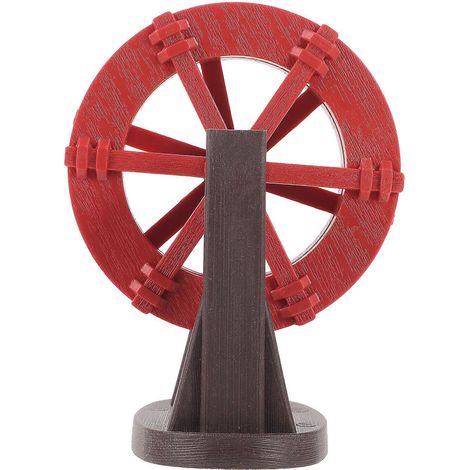 Kit d'accessoires pour fontaine à cascade à roue à eau à monter soi-même, comprenant 2 roues à eau (1/5)
