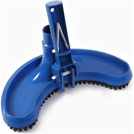 Tête d'aspirateur de Piscine, Accessoire de Nettoyage Incurvé par Succion Incurvée de Piscine de Demi-Lune de Piscine d'Aspirateur de Piscine (1/4)
