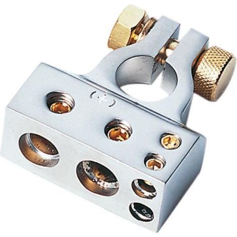 Klema akumulatora ACV 1 x 35 mm² + 1 x 20 mm² + 2 x 10 mm plus srebna