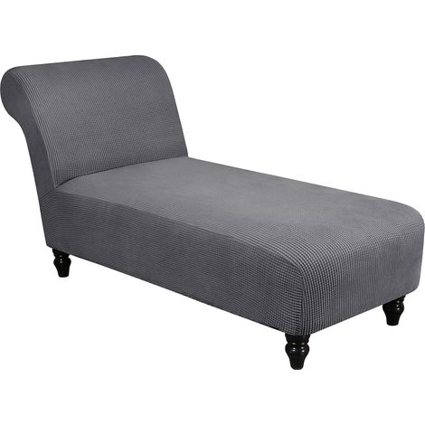 Jacquard chaise lounge sofa cover, elastic cover for armless armchair, luxury armchair covers, pet furniture covers, covers (1/5)