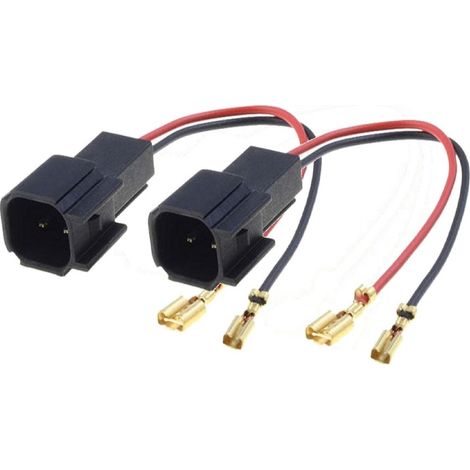 2 Cables adaptateurs haut-parleur compatible avec Opel Astra Insignia