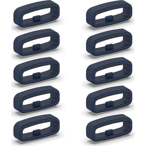 Silikon-Befestigungsring 18/20/22 mm für Armband – Ersatzteil – 22 mm – Blau