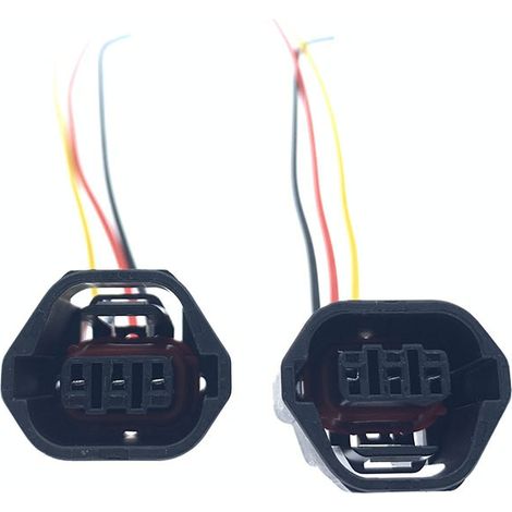 Connecteur de faisceau de câbles pour capteur de position de vilebrequin et d'arbre à cames compatible avec Mitsubishi Outlander EX 3.0 Sport 6B31 -- JB1244-3P