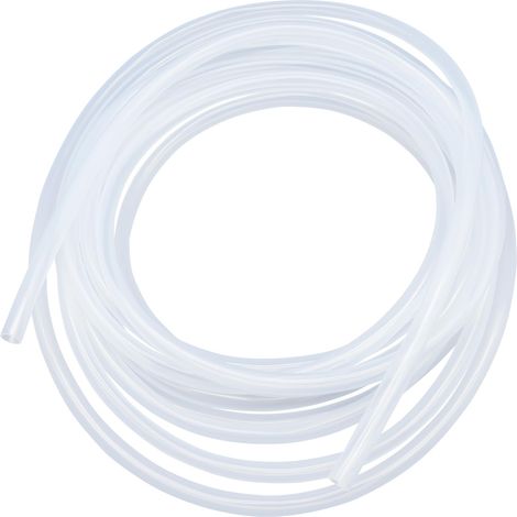 Tuyau en silicone 4mm ID x 8mm OD 8 mètres de longueur, tuyaux de qualité alimentaire Tuyau flexible Transparent Tubes d'eau et d'air pour la pompe de transfert (1/5)