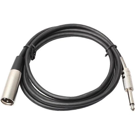 Câble de guitare, 1,8 mètre, prise mâle-mâle 6,35 mm, câble adaptateur audio. (1/5)