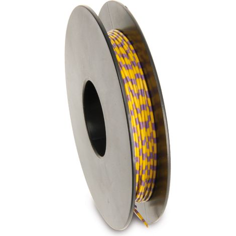 RAUTRONIC Câble souple LiYv, 0,14 mm², 25 m, jaune/violet