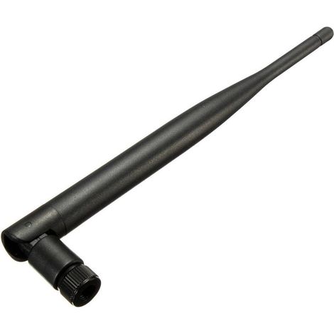2.4GHz 5DBI Antenne Booster WIFI Omnidirectionnel RP-SMA WLAN Pour Modem Routeur