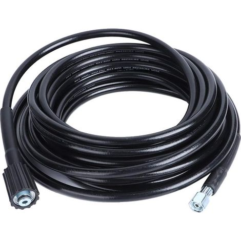 10M Tuyau de Nettoyage Haute Pression M14xM22 Fil pour Karcher K2 K3 Compatible, Rondelle Tuyau De Nettoyage À l'eau Nettoyeur Haute Pression Accessoire