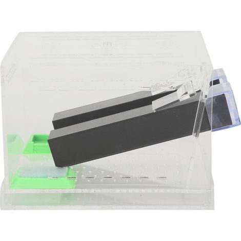 Enclos en acrylique pour grillons avec tubes, kit d'entretien pour insectes et cafards, boîte pour reptiles (1/5)