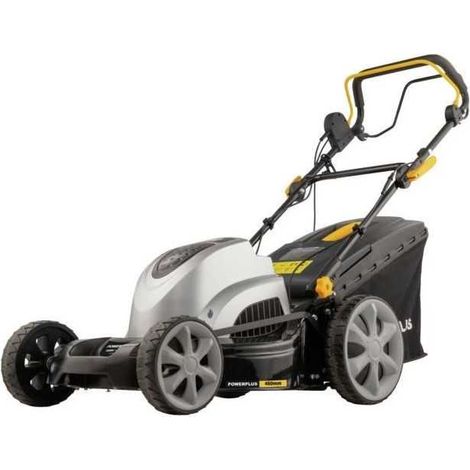 Powerplus POWPG6290 Elektrische Rasenmäher Stahl 1800 W (1/3)
