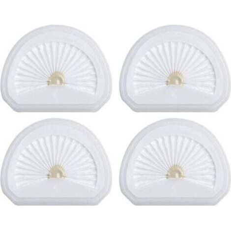Lot de 4 filtres d'aspirateur à main compatibles avec Black et Decker VLPF10 Filtre de rechange et aspirateur à main Dustbuster HLVA315J HLVA320J00 N575266, remplace la pièce N600601 (1/4)