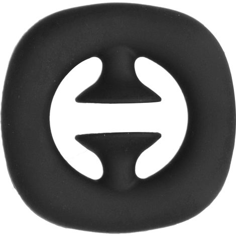 Poignée de Force en Silicone pour Entraînement Musculaire et Anti-Stress - Noir (1/5)