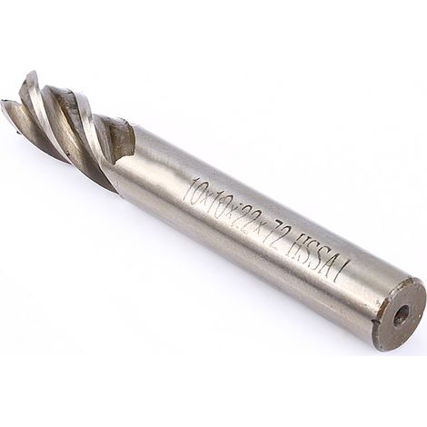 HSS-Fräser, 2 Größen, 4 mm–12 mm, Zylinderschaft, 4 Schneiden, CNC-Fräs- und Bohrwerkzeug (1/5)