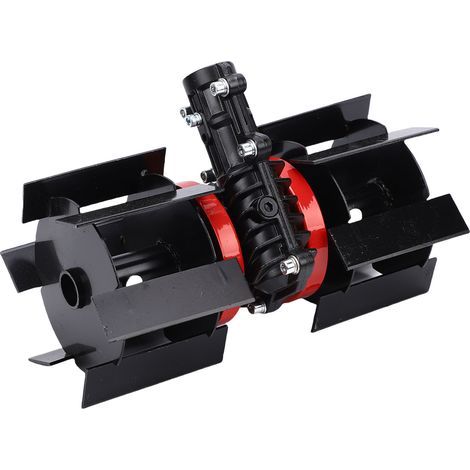 Universal 7-tooth lawnmower, weeding wheel, soil loosening, gardening accessories for slicing, 26mm inner tube diameter (1/5)
