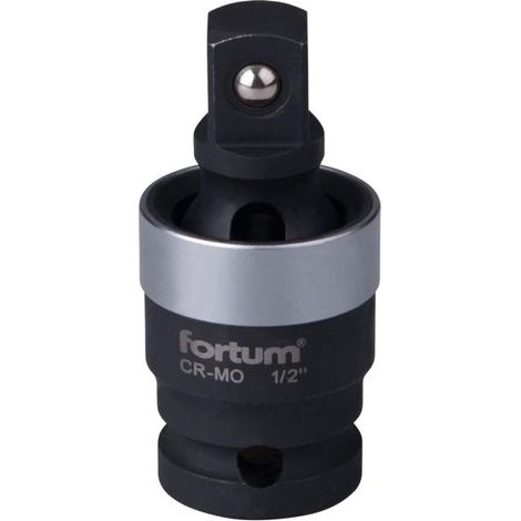 FORTUM Gelenk-Schlagschrauber-Einsatz, von Innen-1/2" auf Außen-Vierkant 1/2", CrMo 4790010