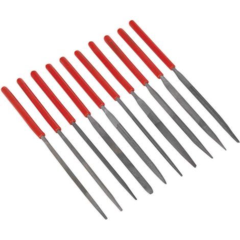 Ak576 Lot de 10 limes aiguilles