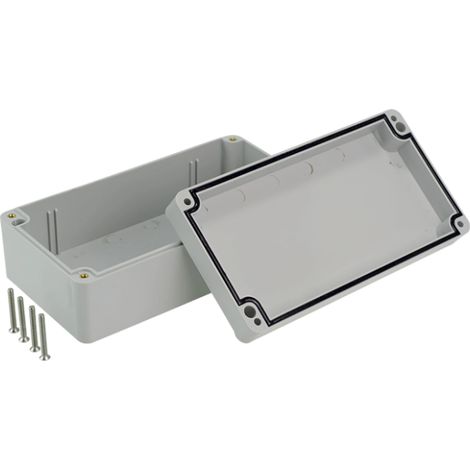 Boîtier hermétique robuste n/t 158x82x55mm IP67 PHP-58 gris 62.58