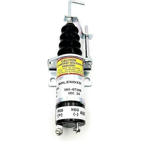 Électrovanne de coupure de carburant moteur 366-07198 (24 V) Composant moteur (1/5)