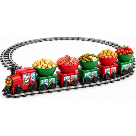 Décoration de Noël Train de table pour apéritif, fondue savoyarde Fackelmann (1/5)