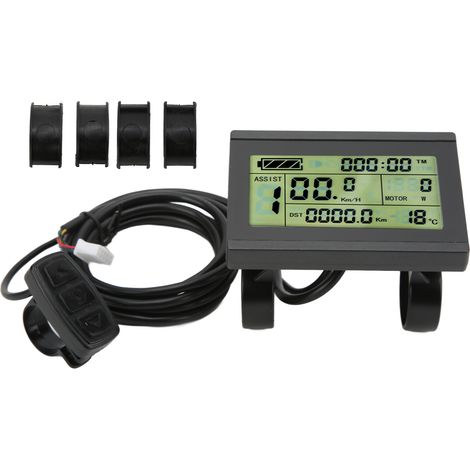Écran LCD3 KT 72 V pour vélo électrique ABS avec connecteur SM pour contrôleur KT (1/5)