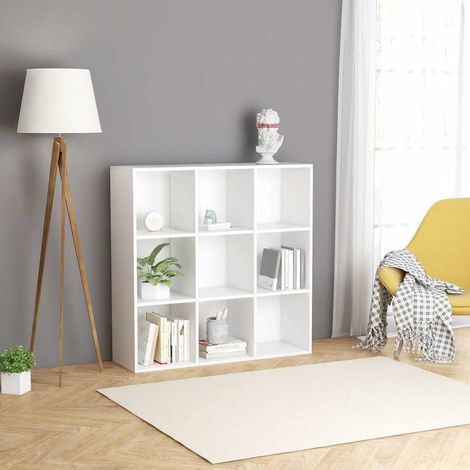 vidaXL Libreria Bianca 98x29x97,5 cm in Legno Multistrato (1/5)
