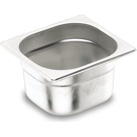 Contenedor de almacenamiento lacor acero inoxidable 176x162x150 mm plata