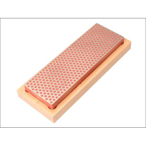 Diamond Whetstone 150mm Wooden Box Red 600 Grit Fine DMTW6F