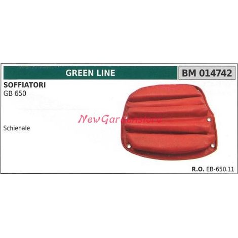 Soplador de respaldo GB 650 GREENLINE 014742