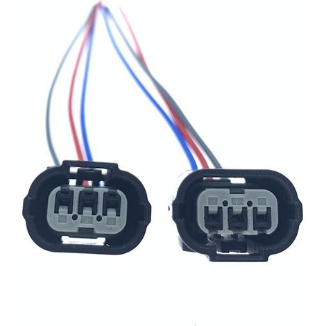 Connecteur de faisceau de câblage de bobine d'allumage haute tension, emplacement central, applicable aux Honda Civic, Fit, Greiz, CRV, Lingpai et Vezel -- JB1239-3P