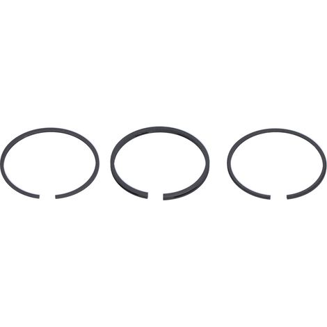 Jeu de 3 segments de piston 47mm en métal pour compresseur d'air, kit de remplacement OTS, pièces détachées accessoire (1/5)