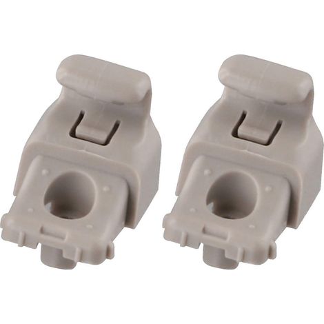 Clip di fissaggio per aletta parasole per Tesla Model 3 2017, in plastica ABS, incluse clip sinistra e destra, codice articolo 113099300A