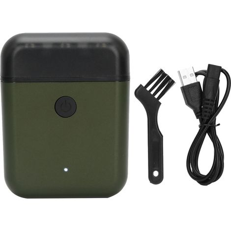 Rasoir Électrique Homme 3 Têtes Flottantes, Mini et Portable, Batterie Grande Capacité, Étanche (1/5)