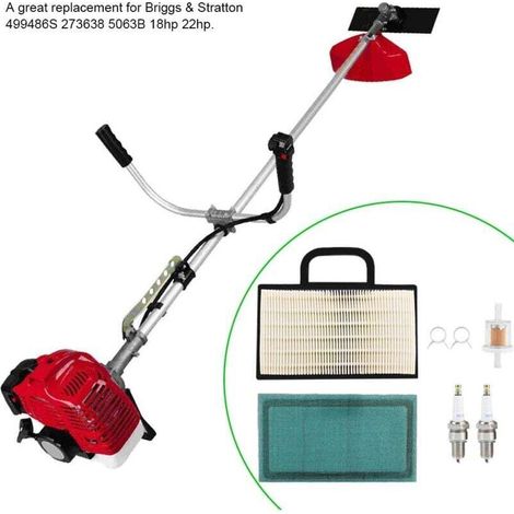 Set di filtri aria per trattore Intek serie Extended Life, modelli 499486S, 273638 e 5063B, per motori da 18 e 22 CV. (1/3)