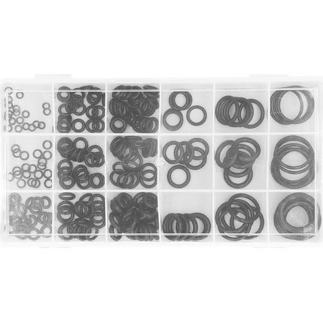 Assortiment de 225 joints toriques NBR pour l'étanchéité des systèmes hydrauliques et pneumatiques automobiles (1/5)
