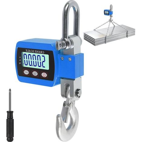 Balanza digital colgante de hasta 500 kg, precisión y portabilidad para caza, pesca y agricultura (1/5)