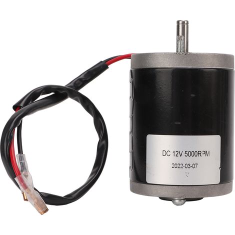 12V 120W 5000RPM Bürstenmotor, D-Welle für Elektroroller, Motorräder und DIY-Generatoren (1/5)