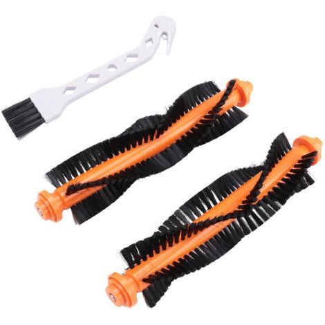 NALOOKAMIC Brosse rotative pour aspirateur robot Tefal Rowenta Explorer/X-Plorer séries 20, 40 et 50 Smart Force - Accessoires et pièces détachées