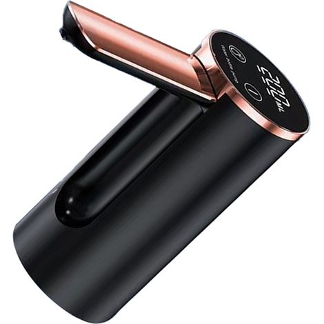 Automatische elektrische Wasserpumpe [68 x 68 x 135 mm] mit Mengenwahl, USB-aufladbar, für gängige Gallonenflaschen, ABS, 1200 mAh (1/5)