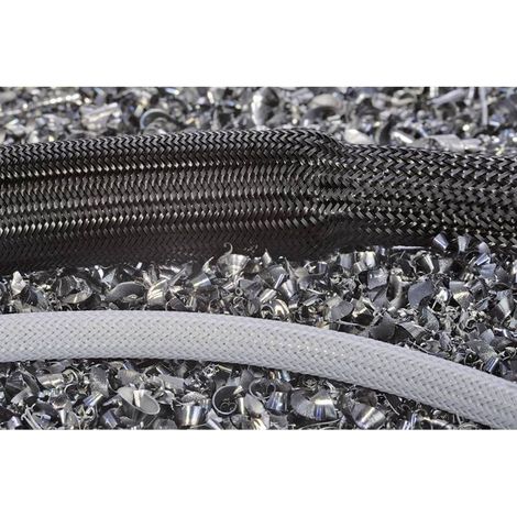 [NEUWERTIG] B-Ware HellermannTyton Geflechtschlauch HEGPA6640-PA66-BK halogenfrei 30-44mm 50m (1/2)