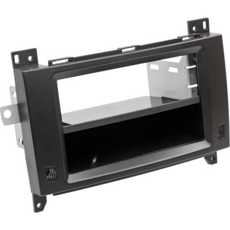 Support autoradio 2Din compatible avec Mercedes Vito Viano ap06 Avec vide poche - Noir