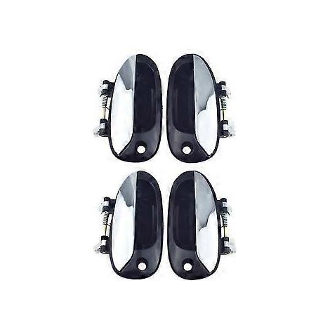 4-teiliges Set Türgriffe vorne und hinten für Pkw-Carens (2002–2006) 0K2FB-59410 0K2FB-58410 0K2FB-72410 0K2FB-73410 (1/4)