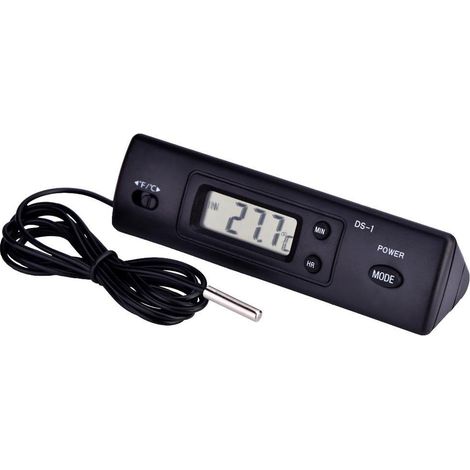 [MAI UTILIZZATO]Misuratore di temperatura digitale con display LCD, termometro, sonda, regolatore di temperatura e umidità (1/5)