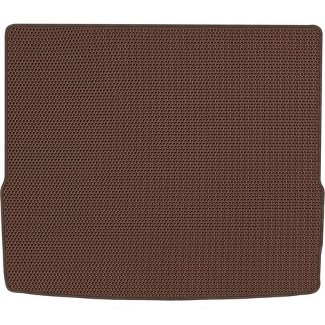 Alfombrilla de maletero de EVA para Ford Focus II Estate (2004-2011), diseño de panal de abeja - Marrón (1/5)