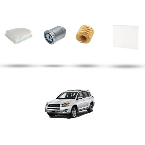 Kit tagliando 3 filtri compatibile con Toyota Rav IV 2.2 D4-D 110kw Dal 2012 (1/5)