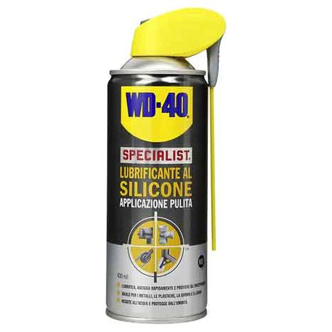 LUBRIFICANTE AL SILICONE WD-40 400 ml - WD-40 (1/2)