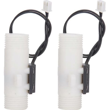 Stück Wasserdurchflusssensor-Schalter, Kunststoff, Schwerkrafttyp, FS G1/2 Zoll Doppel-Außengewinde