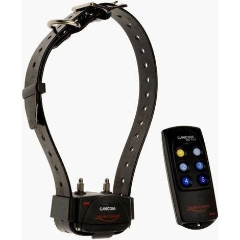 Collier de dressage Canicom 200 First – Télécommande jusqu'à 200 mètres – Convient à tous les chiens – Ensemble de dressage – Num'Axes