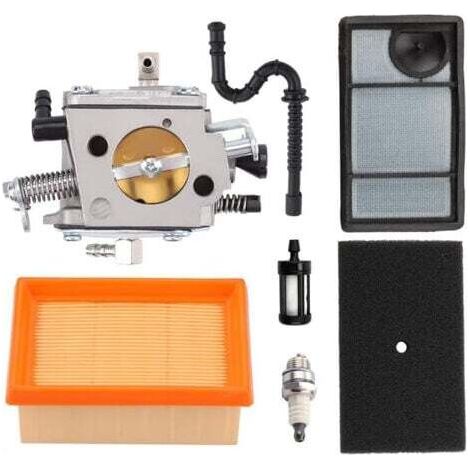 Carburateur TS 400 pour Stihl TS400 HS-274E, 4223 120 0600, 4223-120-0650, avec filtre à air 4223 141 0300 Préfiltre 4223 141 0600 (1/5)