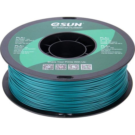 eSUN PLA+ Filament 1.75mm 1000g Green